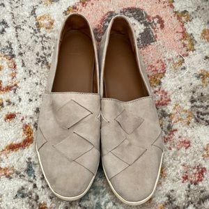 Frye light grey shoes size 10